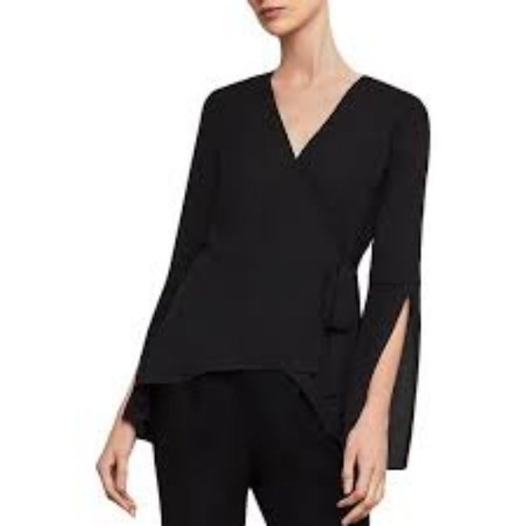 COPY - BCBG Jadine Wrap Top - NWT - Size XS - Picture 6 of 13